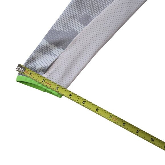 RLX Ralph Lauren S Fits 4-6 Gray White Slim Top 1/4 Zip Golf Beach - Picture 11 of 11